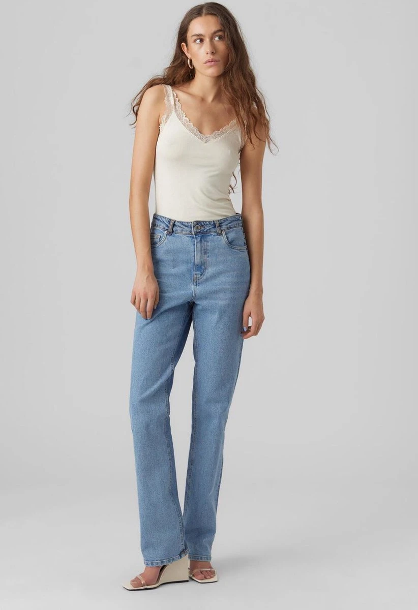 Vero Moda Top Vmrosa Sl Top Jrs Noos 10287348 Birch Dames Maat - M 4 Vero Moda Top Vmrosa Sl Top Jrs Noos 10287348 Birch Dames Maat - M - Afbeelding 4