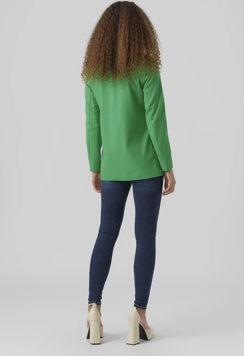 Vero Moda Blazer Vmlistakia Ls Solid Blazer Boo 10279719 Bright Green Dames Maat - XS 2 Vero Moda Blazer Vmlistakia Ls Solid Blazer Boo 10279719 Bright Green Dames Maat - XS - Afbeelding 2