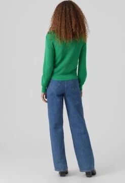 VERO MODA VMNEWLEXSUN LS DOUBLE V-NCK BLOU GA REP2 Dames Trui - Maat L -Vero Moda 823x1200 5