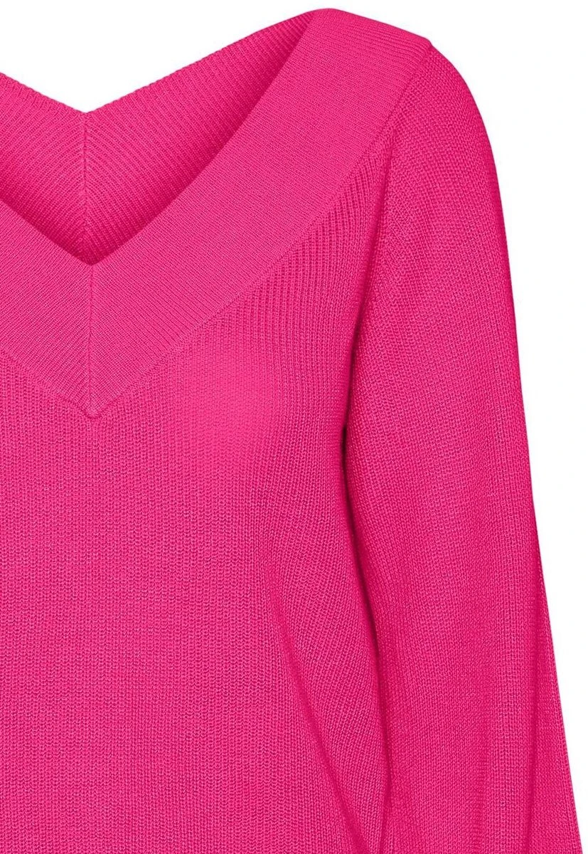 VERO MODA VMNEWLEXSUN LS DOUBLE V-NCK BLOU GA REP2 Dames Trui - Maat M 2 VERO MODA VMNEWLEXSUN LS DOUBLE V-NCK BLOU GA REP2 Dames Trui - Maat M - Afbeelding 2