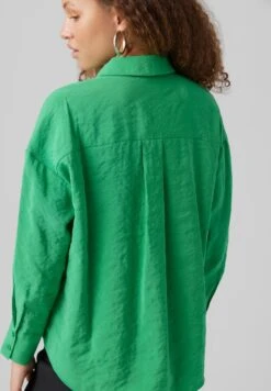 VERO MODA VMQUEENY LS OVERSIZE SHIRT WVN GA NOOS Dames Blouse - Maat XL -Vero Moda 833x1200