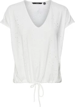 VERO MODA VMCAMIL CAP SLEEVE TOP JRS Dames T-shirt - Maat L