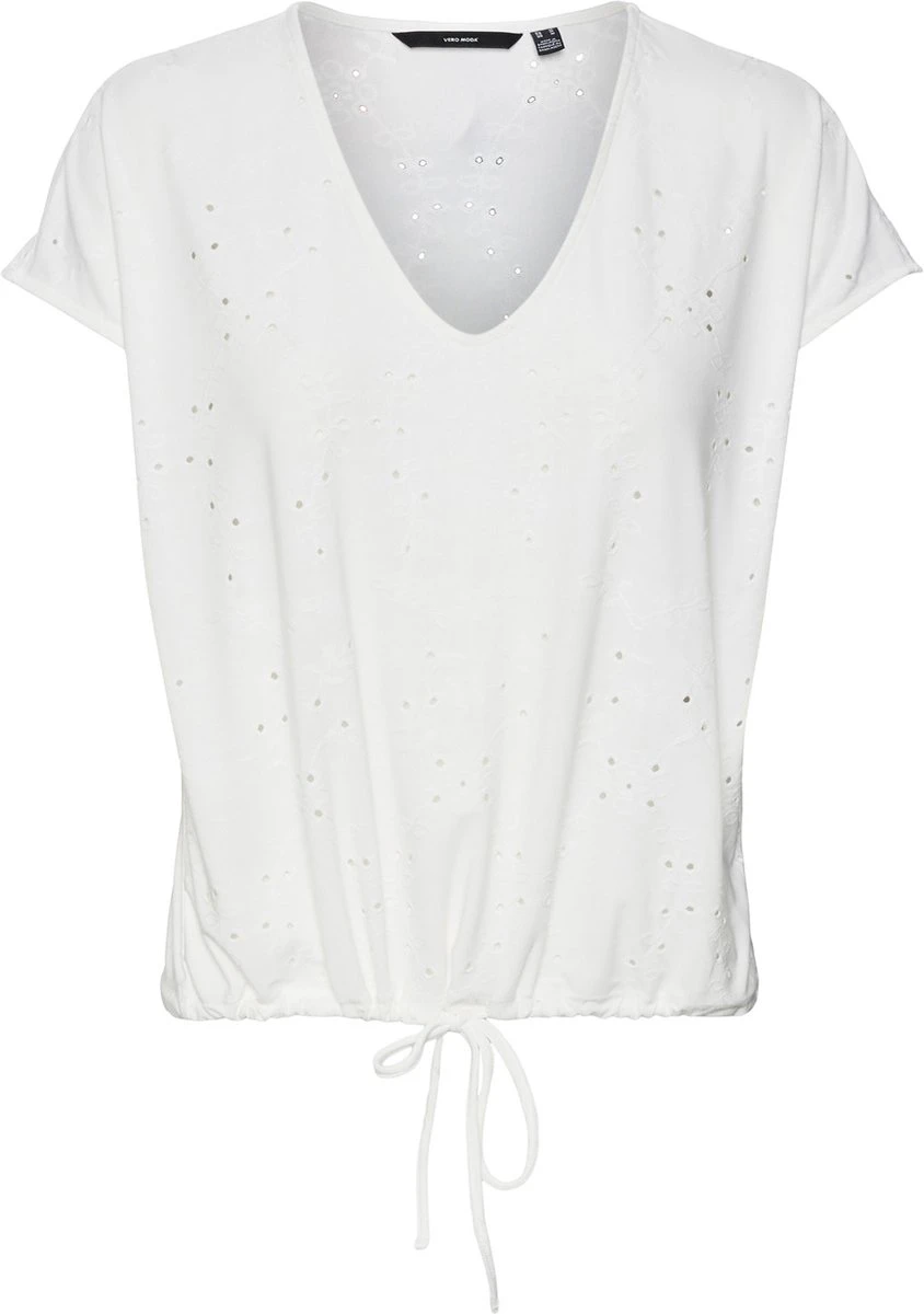VERO MODA VMCAMIL CAP SLEEVE TOP JRS Dames T-shirt - Maat L 1 VERO MODA VMCAMIL CAP SLEEVE TOP JRS Dames T-shirt - Maat L