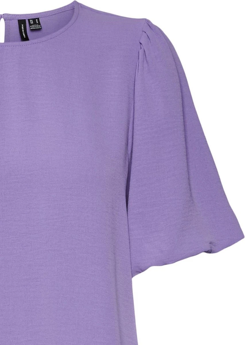 Vero Moda Blouse Vmbims 2/4 Top Wvn 10285455 Paisley Purple Dames Maat - L 2 Vero Moda Blouse Vmbims 2/4 Top Wvn 10285455 Paisley Purple Dames Maat - L - Afbeelding 2