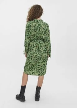 VERO MODA VMFREJA LS BLK SHIRT DRESS WVN Dames Jurk - Maat S -Vero Moda 859x1200 6