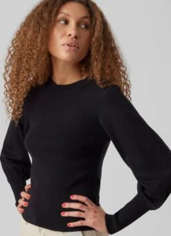 Vero Moda Trui Vmhollykarispuff Ls O-neck Pullov G 10277805 Black Dames Maat - S 9 Vero Moda Trui Vmhollykarispuff Ls O-neck Pullov G 10277805 Black Dames Maat - S -Vero Moda 871x1200 6