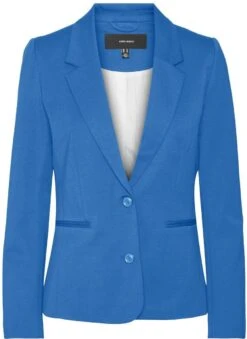 Vero Moda Blazer Vmlucca Ls Slim Jersey Blazer Noos 10255818 Skydiver Dames Maat - M