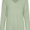 VERO MODA VMCREWLEFILE LS V-NECK BLOUSE NOOS Dames Trui - Maat L