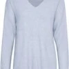 VERO MODA VMCREWLEFILE LS V-NECK BLOUSE NOOS Dames Trui - Maat XS