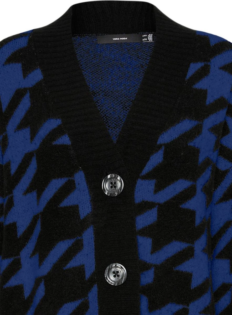 VERO MODA VMKIMBERLY LS V-NECK LONG CARDIGAN Dames Vest - Maat XS 2 VERO MODA VMKIMBERLY LS V-NECK LONG CARDIGAN Dames Vest - Maat XS - Afbeelding 2