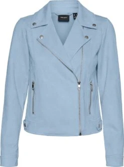 VERO MODA VMJOSE SHORT FAUX SUEDE JACKET BOOS Dames Biker - Maat L