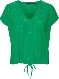 VERO MODA VMCAMIL CAP SLEEVE TOP JRS Dames T-shirt - Maat XL