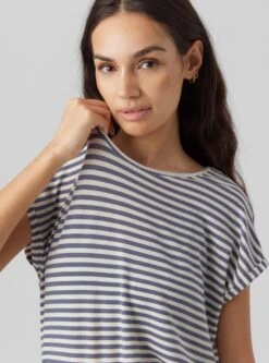 Vero Moda T-shirt Vmava Plain Ss Top Stripe Ga Jrs N 10284469 China Blue Dames Maat - L 10 Vero Moda T-shirt Vmava Plain Ss Top Stripe Ga Jrs N 10284469 China Blue Dames Maat - L -Vero Moda 890x1200 1