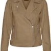 Vero Moda Jas Vmjose Short Faux Suede Jacket Boos 10277575 Tigers Eye Dames Maat - M
