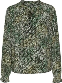 VERO MODA VMLOTUS L/S TOP WVN GA BTQ Dames Top - Maat M