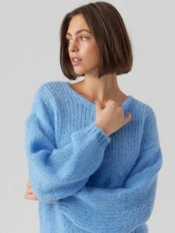 VERO MODA VMERIN LS V-NECK PULLOVER GA BOO Dames Trui - Maat L -Vero Moda 900x1200 155