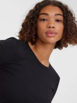 Vero Moda T-shirt Vmlavender Ls Top Jrs Noos 10268932 Black Dames Maat - L 9 Vero Moda T-shirt Vmlavender Ls Top Jrs Noos 10268932 Black Dames Maat - L -Vero Moda 900x1200 234