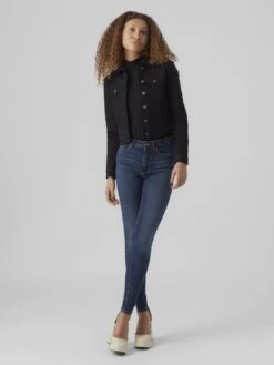 VERO MODA VMLUNA LS SLIM DNM JACKET MIX GA NOOS Dames Jas - Maat M 9 VERO MODA VMLUNA LS SLIM DNM JACKET MIX GA NOOS Dames Jas - Maat M -Vero Moda 900x1200 292
