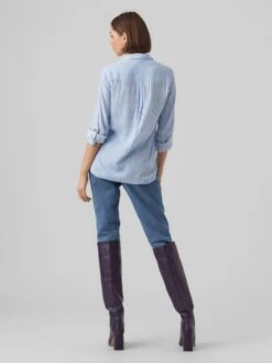 VERO MODA VMBUMPY L/S SHIRT NEW WVN NOOS Dames Blouse - Maat XL 13 VERO MODA VMBUMPY L/S SHIRT NEW WVN NOOS Dames Blouse - Maat XL -Vero Moda 900x1200 3