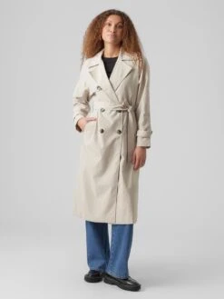Vero Moda VMTESSA ALMA LONG TRENCHCOAT LCS Dames Jas Silver Lining - Maat M 9 Vero Moda VMTESSA ALMA LONG TRENCHCOAT LCS Dames Jas Silver Lining - Maat M -Vero Moda 900x1200 319