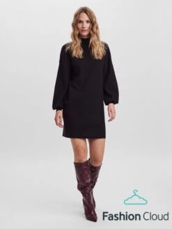 VERO MODA VMNANCY LS FUNNELNECK DRESS GA BOO Dames Jurk - Maat S 20 VERO MODA VMNANCY LS FUNNELNECK DRESS GA BOO Dames Jurk - Maat S -Vero Moda 900x1200 358