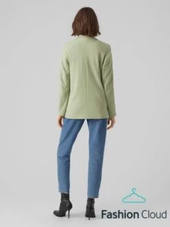Vero Moda Blazer Vmzamira Ls Loose Blazer Ga Noos 10275972 Reseda Dames Maat - M