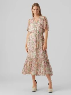 VERO MODA VMSILO SS 7/8 DRESS WVN BTQ Dames Jurk - Maat XS -Vero Moda 900x1200 58