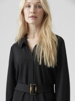 VERO MODA JURK VMPAM L/S SHIRT DRESS JRS BTQ BLACK DAMES MAAT - M 17 VERO MODA JURK VMPAM L/S SHIRT DRESS JRS BTQ BLACK DAMES MAAT - M -Vero Moda 900x1200 73