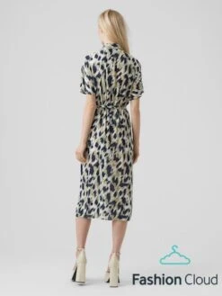 VERO MODA VMMENNY SS CALF SHIRT DRESS WVN GA Dames Jurk - Maat L 10 VERO MODA VMMENNY SS CALF SHIRT DRESS WVN GA Dames Jurk - Maat L -Vero Moda 900x1200 81