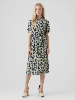 VERO MODA VMMENNY SS CALF SHIRT DRESS WVN GA Dames Jurk - Maat L 11 VERO MODA VMMENNY SS CALF SHIRT DRESS WVN GA Dames Jurk - Maat L -Vero Moda 900x1200 82