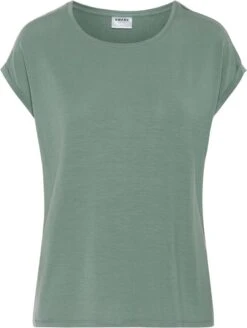 Vero Moda T-shirt Vmava Plain Ss Top Ga Noos 10187159 Laurel Wreath Dames Maat - L -Vero Moda 905x1200 1