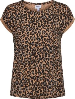 VERO MODA VMAVA PLAIN SS TOP MULTI AOP NOOS GA Dames - Maat S