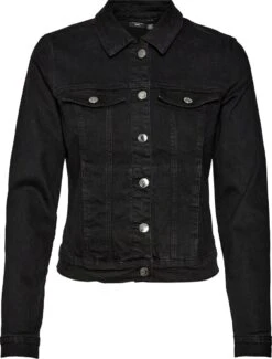 VERO MODA VMLUNA LS SLIM DNM JACKET MIX GA NOOS Dames Jas - Maat S