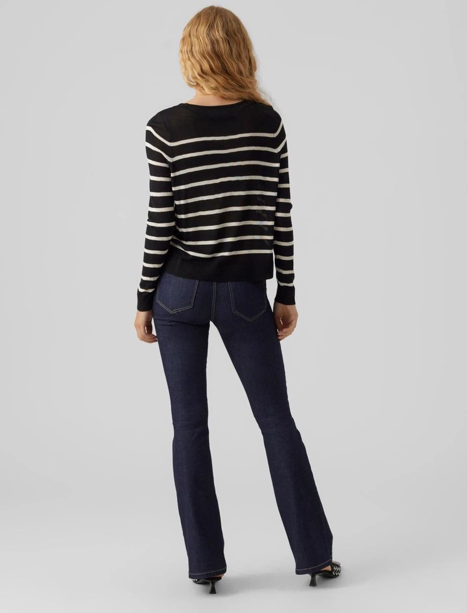 VERO MODA VMNOVA LS O-NECK PULLOVER GA NOOS Dames Trui - Maat XL 3 VERO MODA VMNOVA LS O-NECK PULLOVER GA NOOS Dames Trui - Maat XL - Afbeelding 3