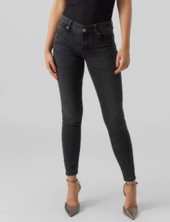 Vero Moda VMROBYN LR SKINNY PUSHUP JNS LI128 Dames Jeans Black Denim - Maat M X L32 7 Vero Moda VMROBYN LR SKINNY PUSHUP JNS LI128 Dames Jeans Black Denim - Maat M X L32 -Vero Moda 918x1200 5