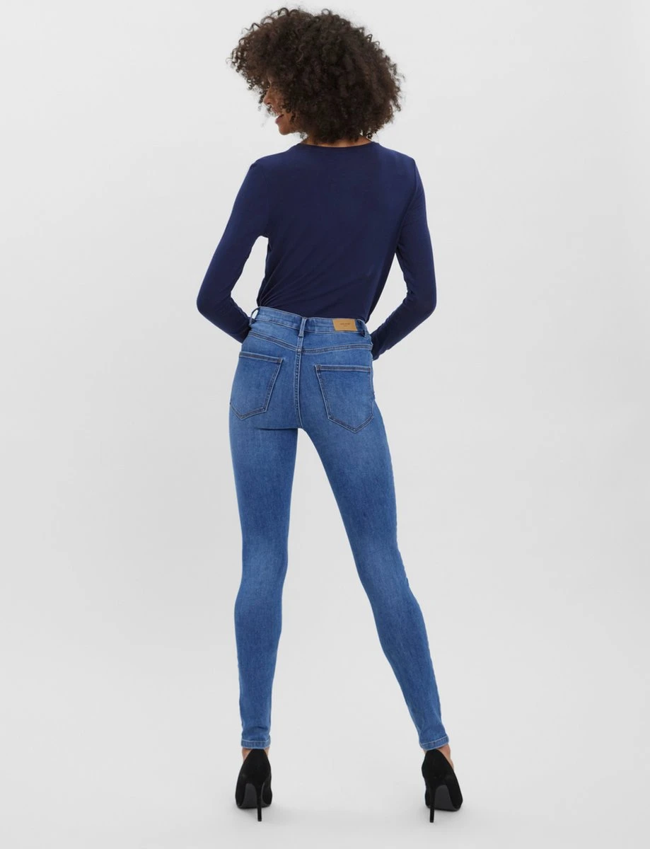 VERO MODA VMSOPHIA HR SKINNY J GU3112 GA NOOS Dames Jeans - Maat S X L32 5 VERO MODA VMSOPHIA HR SKINNY J GU3112 GA NOOS Dames Jeans - Maat S X L32 - Afbeelding 5