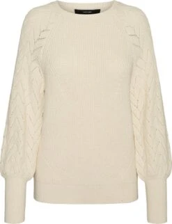 Vero Moda Trui Vmnicola Ls O-neck Pullover Boo 10277711 Bich Dames Maat - M