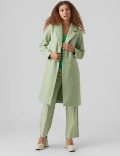 VERO MODA VMFORTUNEAYA SS23 LONG COAT NOOS Dames Jas Reseda - Maat S -Vero Moda 923x1200 18