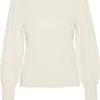 Vero Moda Trui Vmhollykarispuff Ls O-neck Pullov G 10277805 Birch Dames Maat - M