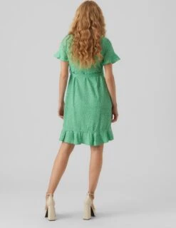 VERO MODA VMHENNA 2/4 WRAP FRILL DRESS WVN Dames Jurk - Maat XS -Vero Moda 926x1200 7