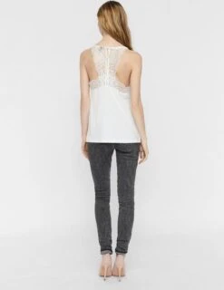Vero Moda VMANA SL LACE TOP - White White 9 Vero Moda VMANA SL LACE TOP - White White -Vero Moda 927x1200 14
