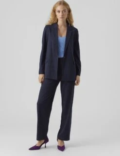 VERO MODA VMLISTAKIA LS PINSTRIPE BLAZER BOO Dames Blazer - Maat L -Vero Moda 927x1200 25