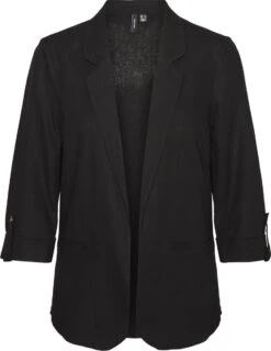 VERO MODA VMJESMILO 3/4 LOOSE BLAZER WVN GA NOOS Dames Blazer - Maat M