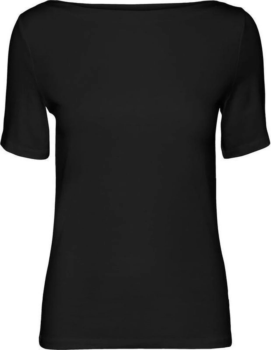 Vero Moda T-shirt Vmpanda Modal S/s Top Ga Noos 10231753 Black Dames Maat - L 10 Vero Moda T-shirt Vmpanda Modal S/s Top Ga Noos 10231753 Black Dames Maat - L - Afbeelding 10