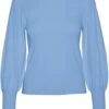 VERO MODA VMHOLLYKARISPUFF LS O-NECK PULLOV GA BOO Dames Trui - Maat M