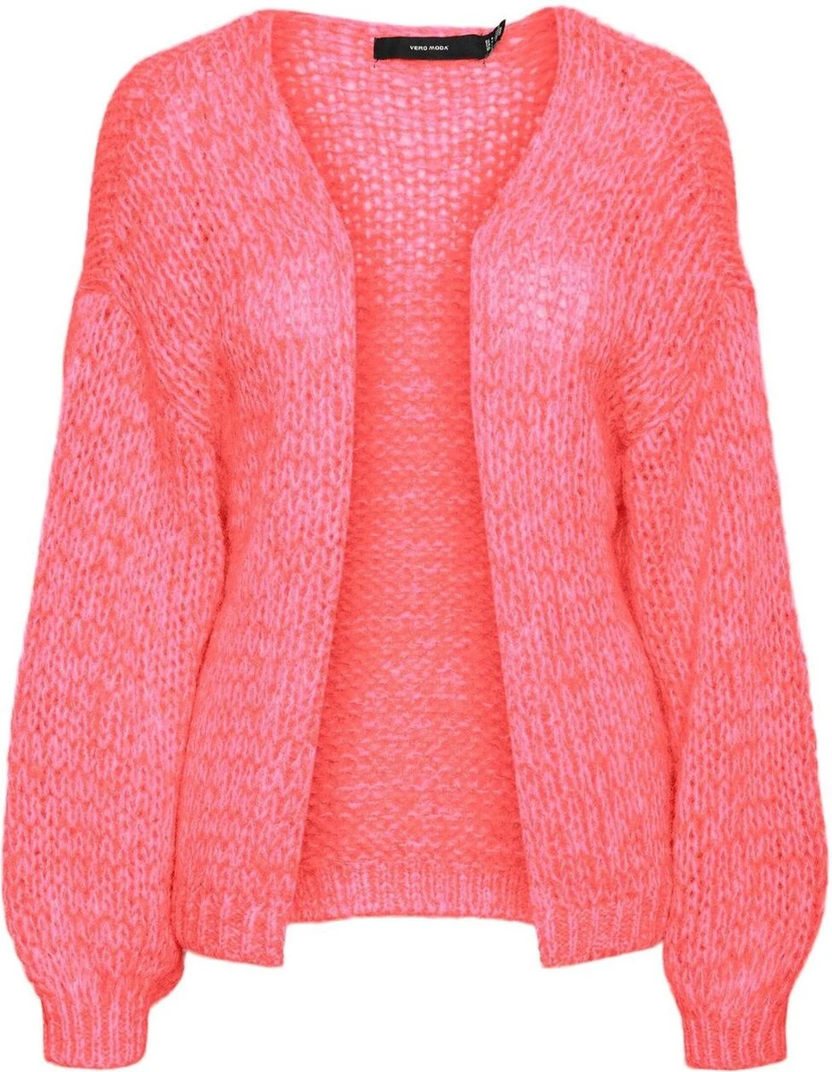 Vero Moda Vest Vmbella Ls Open Cardigan Ga Exp 10289983 Georgia Peach Dames Maat - XL 1 Vero Moda Vest Vmbella Ls Open Cardigan Ga Exp 10289983 Georgia Peach Dames Maat - XL