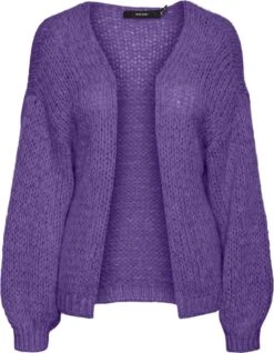 Vero Moda Vest Vmbella Ls Open Cardigan Ga Exp 10289983 Paisley Purple Dames Maat - S