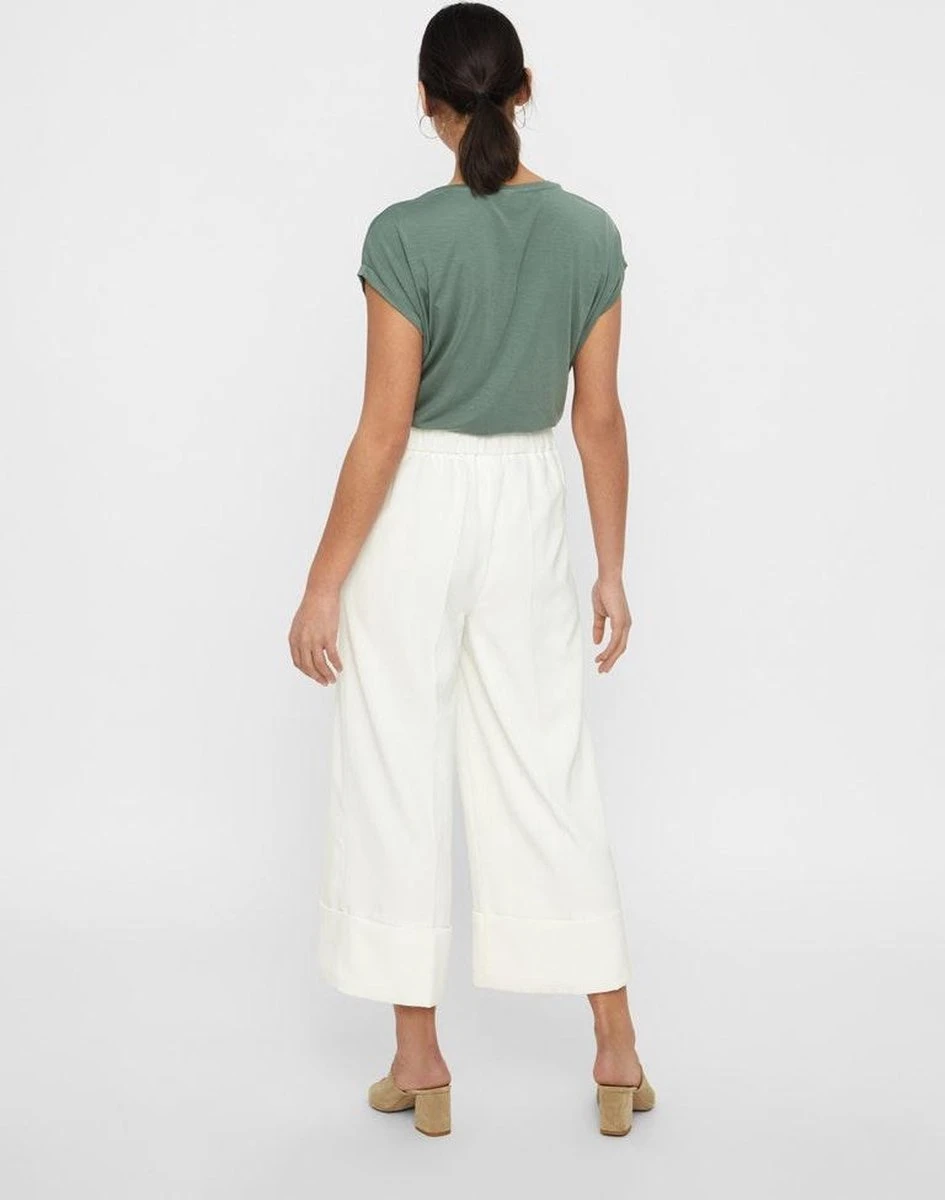 Vero Moda T-shirt Vmava Plain Ss Top Ga Noos 10187159 Laurel Wreath Dames Maat - M 9 Vero Moda T-shirt Vmava Plain Ss Top Ga Noos 10187159 Laurel Wreath Dames Maat - M - Afbeelding 9