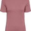Vero Moda T-shirt Vmpanda Modal S/s Top Noos 10231753 Nostalgia Rose Dames Maat - L
