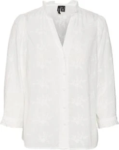 VERO MODA VMSALA 3/4 SHIRT WVN BTQ CUR Dames - Maat 48